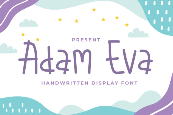 Adam Eva: A Fun and Quirky Font for Creative Makers