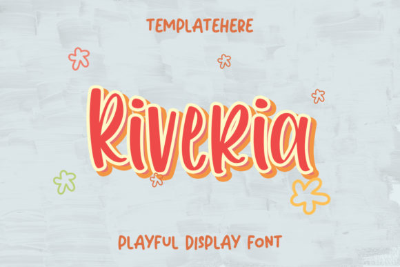 Discovering Riveria: A Playful Display Font for Creative Projects