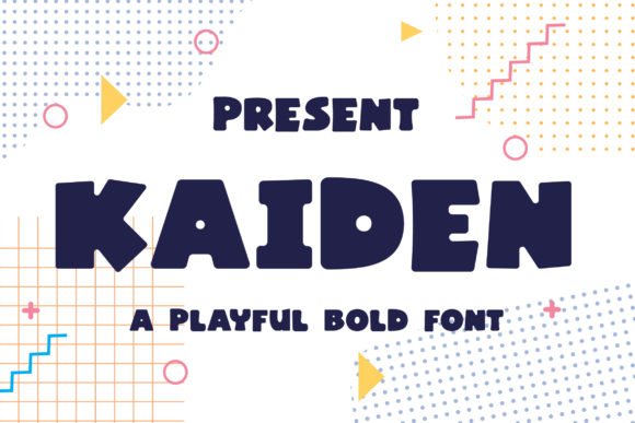Enhance Your Brand with Kaiden: A Bold and Playful Display Font