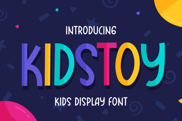 Enhance Your Brand with Kidstoy: A Bold and Thick Display Font