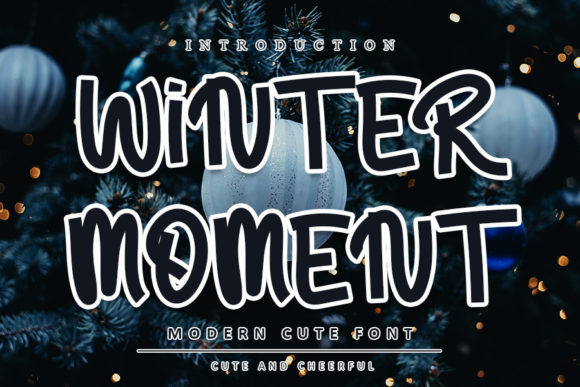Enhance Your Brand with Winter Moment Font