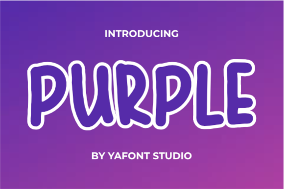 Enhance Your Campaigns with Purple: A Casual Display Font