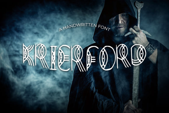 Krierford: A Modern Display Font for Editorial Design