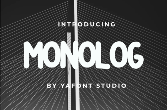 Monolog: A Versatile Display Font for Engaging Web Designs
