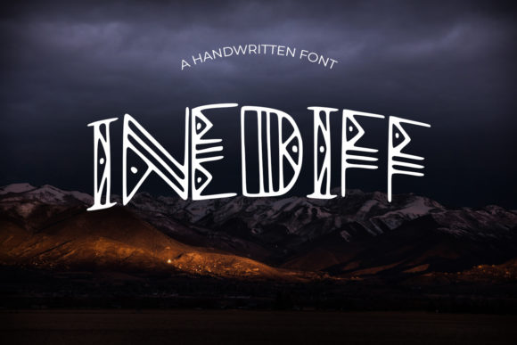 Transform Your Brand with Inediff: A Unique Display Font
