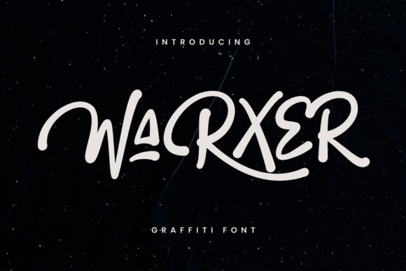 Warxer: A Fun and Trendy Display Font for Modern Campaigns